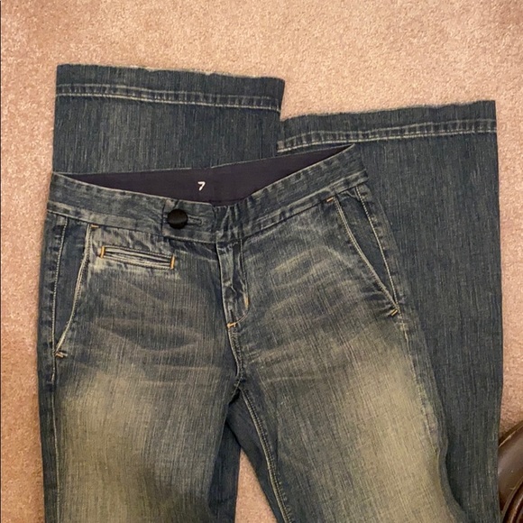 7 for All Mankind Flare Jeans - Picture 9 of 9